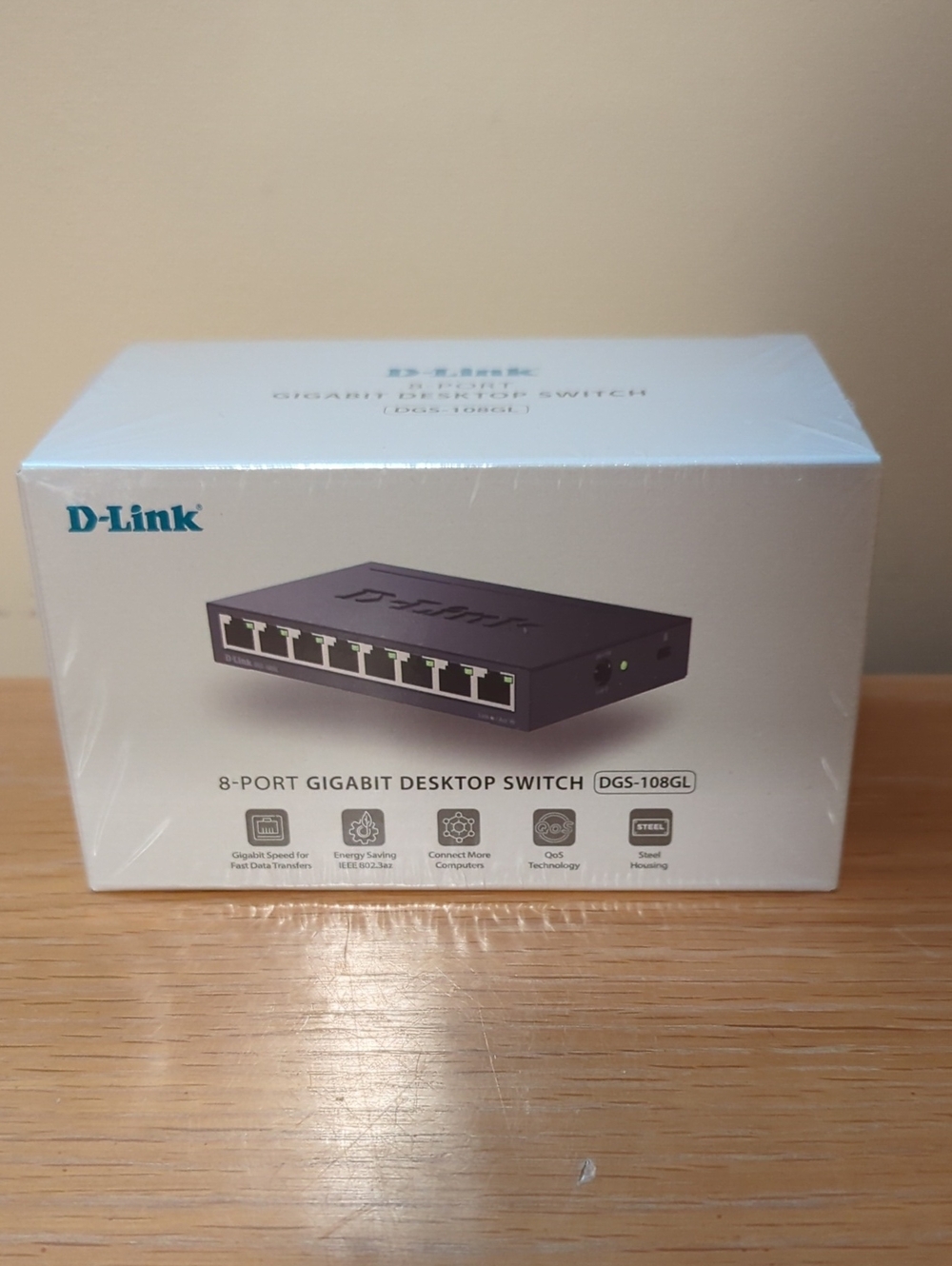 D-Link 8-Port Gigabit Desktop Switch